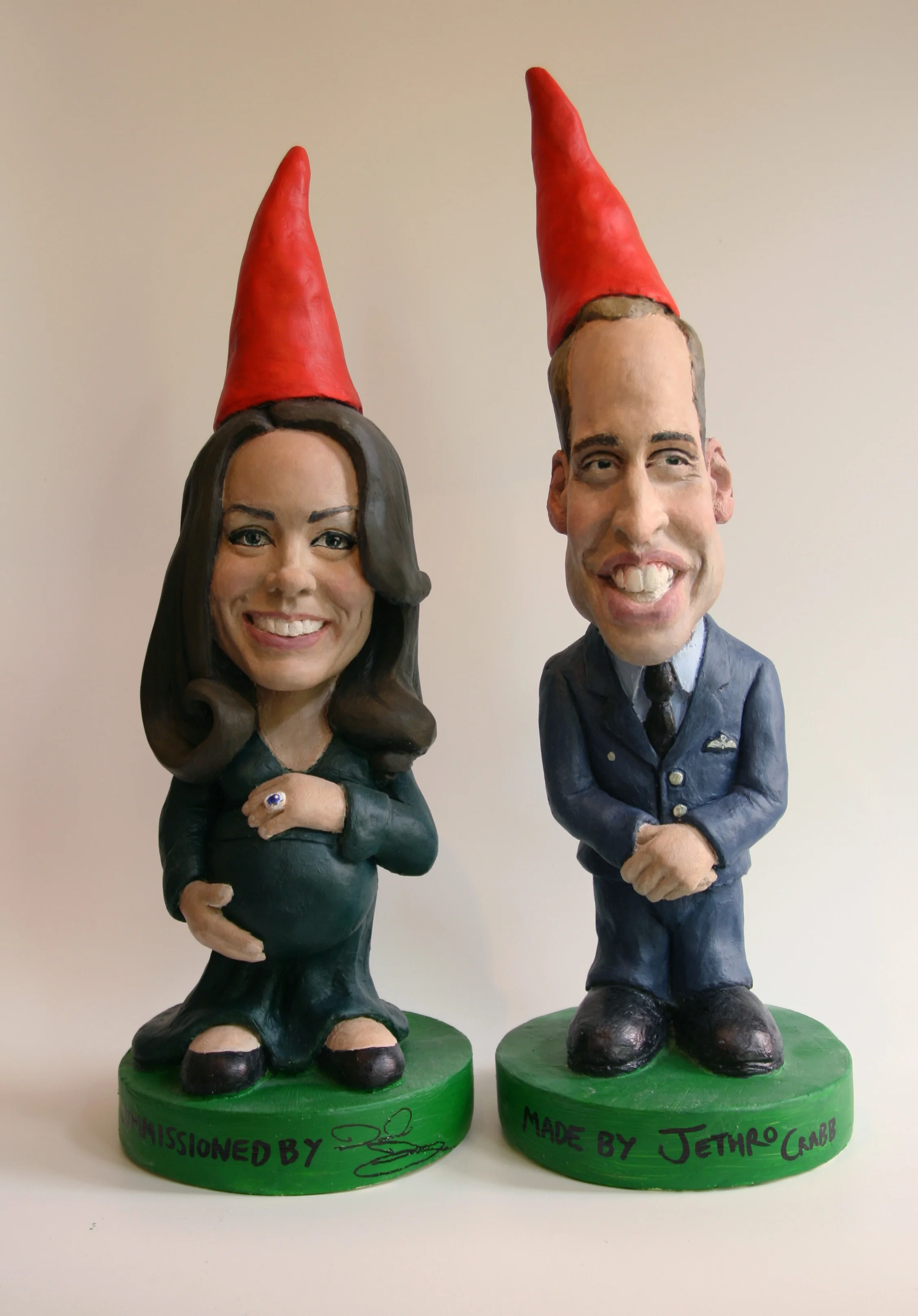 Prince William & Kate Middleton Gnomes