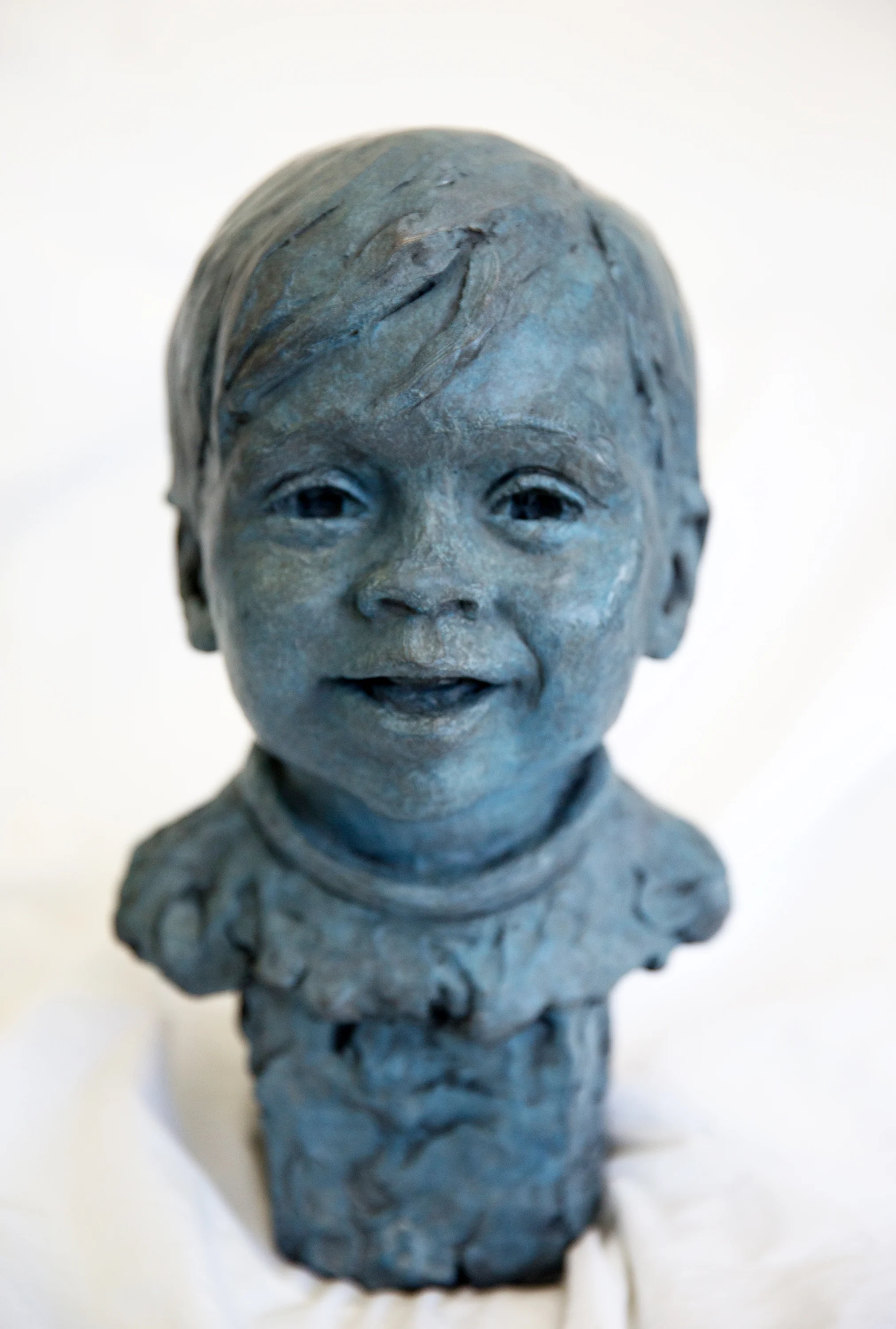 Albie bronze portrait